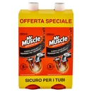 Mr Muscle Idraulico Gel Bipacco Cartone 2 x 1000 ml